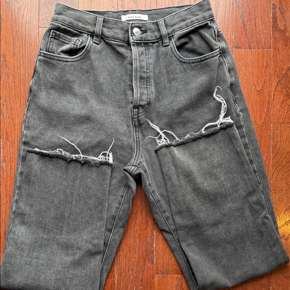 PacSun Charcoal High-Rise Women's Jeans